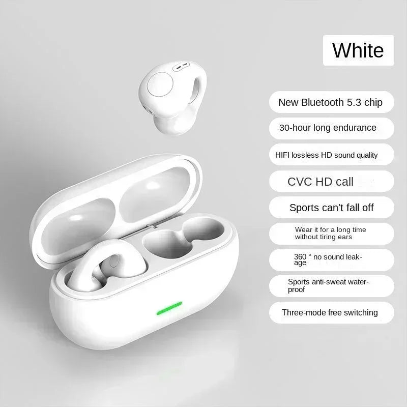 Original T75 Bone Conduction Wireless Bluetooth 5.3 Headphones Sports Earphones HiFi Sound Quality Waterproof TWS Headset
