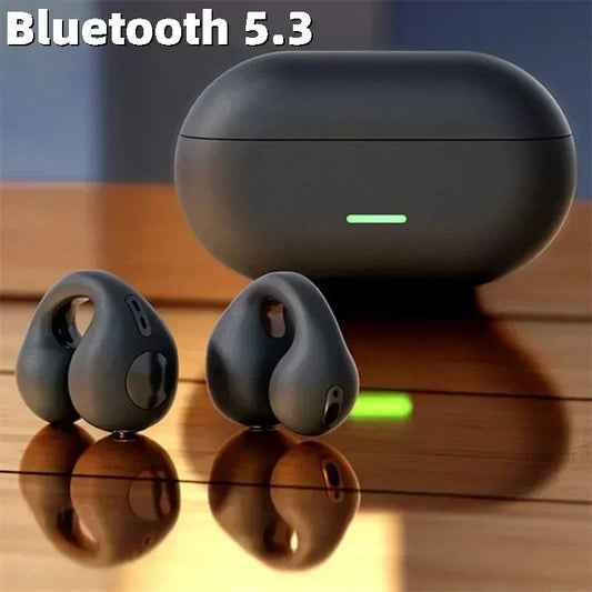 Original T75 Bone Conduction Wireless Bluetooth 5.3 Headphones Sports Earphones HiFi Sound Quality Waterproof TWS Headset